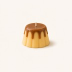 Nến thơm tạo hình bánh flan caramel LittleCandle hương caramel và vani, trang trí và làm quà tặng – SF-007