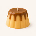 Nến thơm tạo hình bánh flan caramel LittleCandle hương caramel và vani, trang trí và làm quà tặng – SF-007